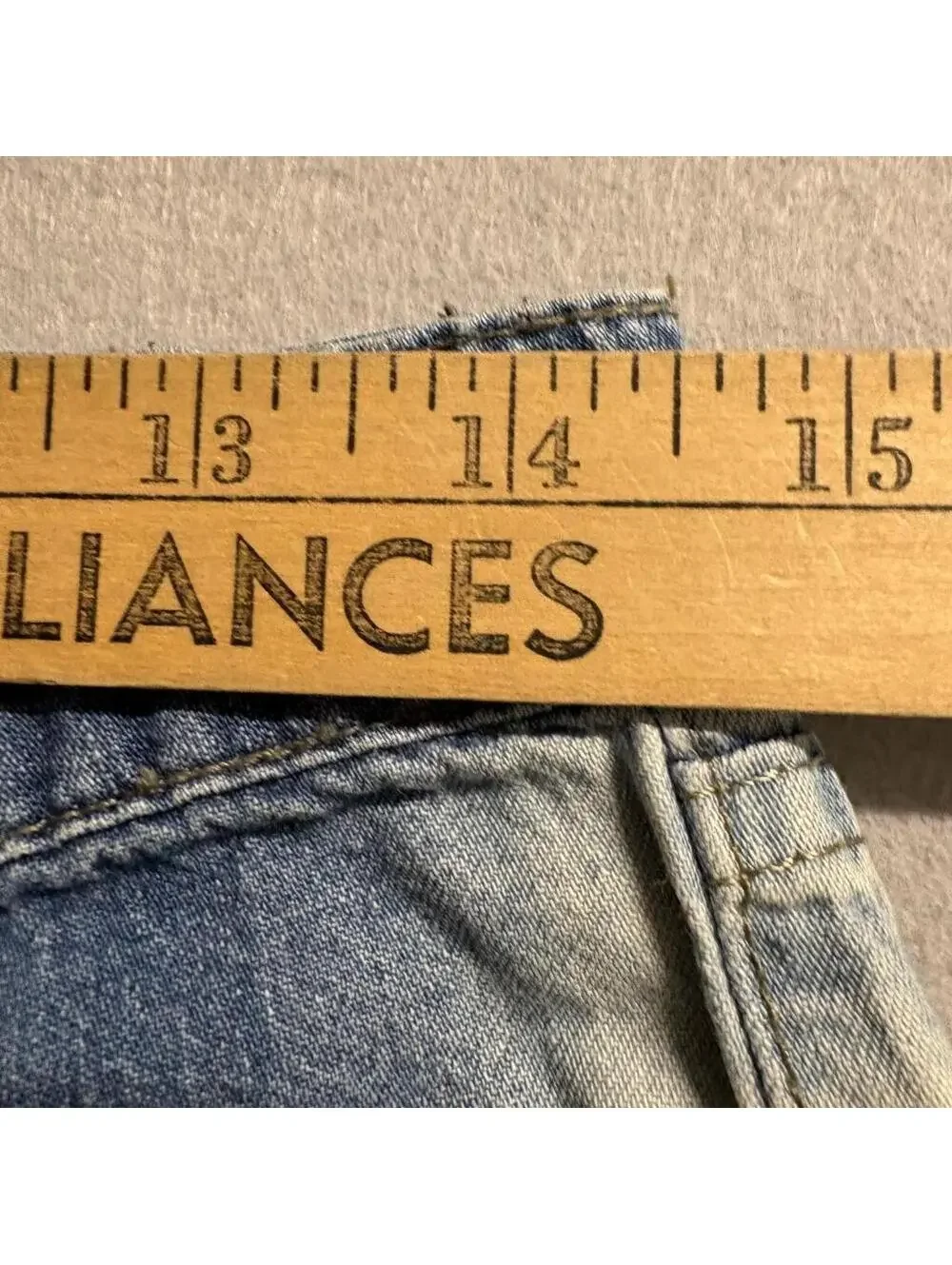 Scalon Vintage Wide Leg Jeans Mens 40 Blue Denim Bleached Side Stripe Brazil Y2K